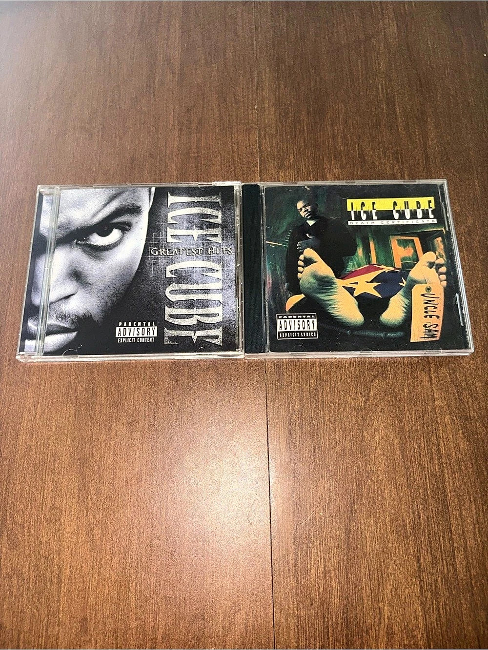 Ice Cube CD Lot: Greatest Hits & Death Certificate (Original Pressings)